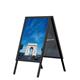 9413168 326162 Plakatstativ Snap 32 mm,50 x 70 cm,sort 